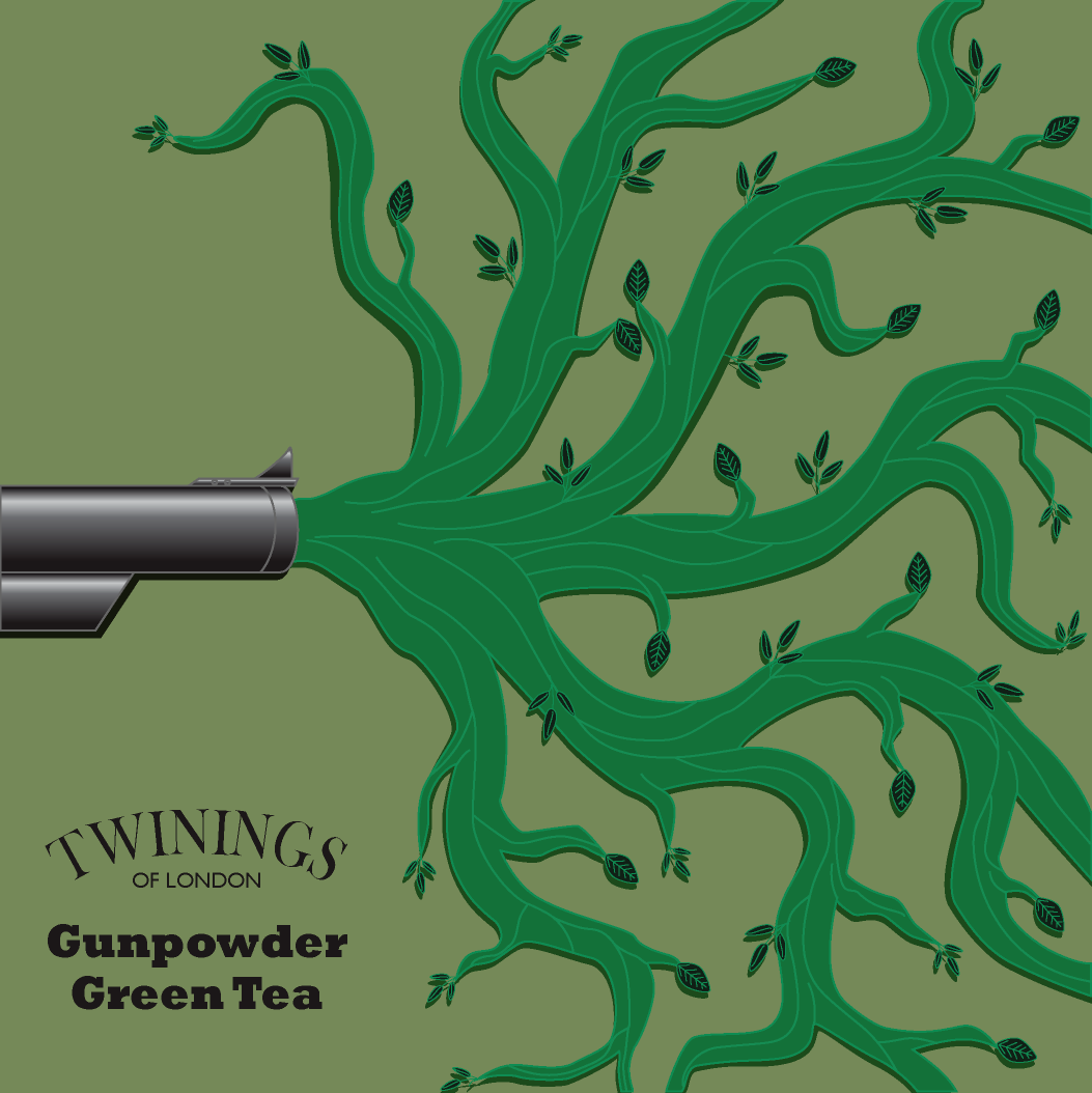 Twinings Tea package design